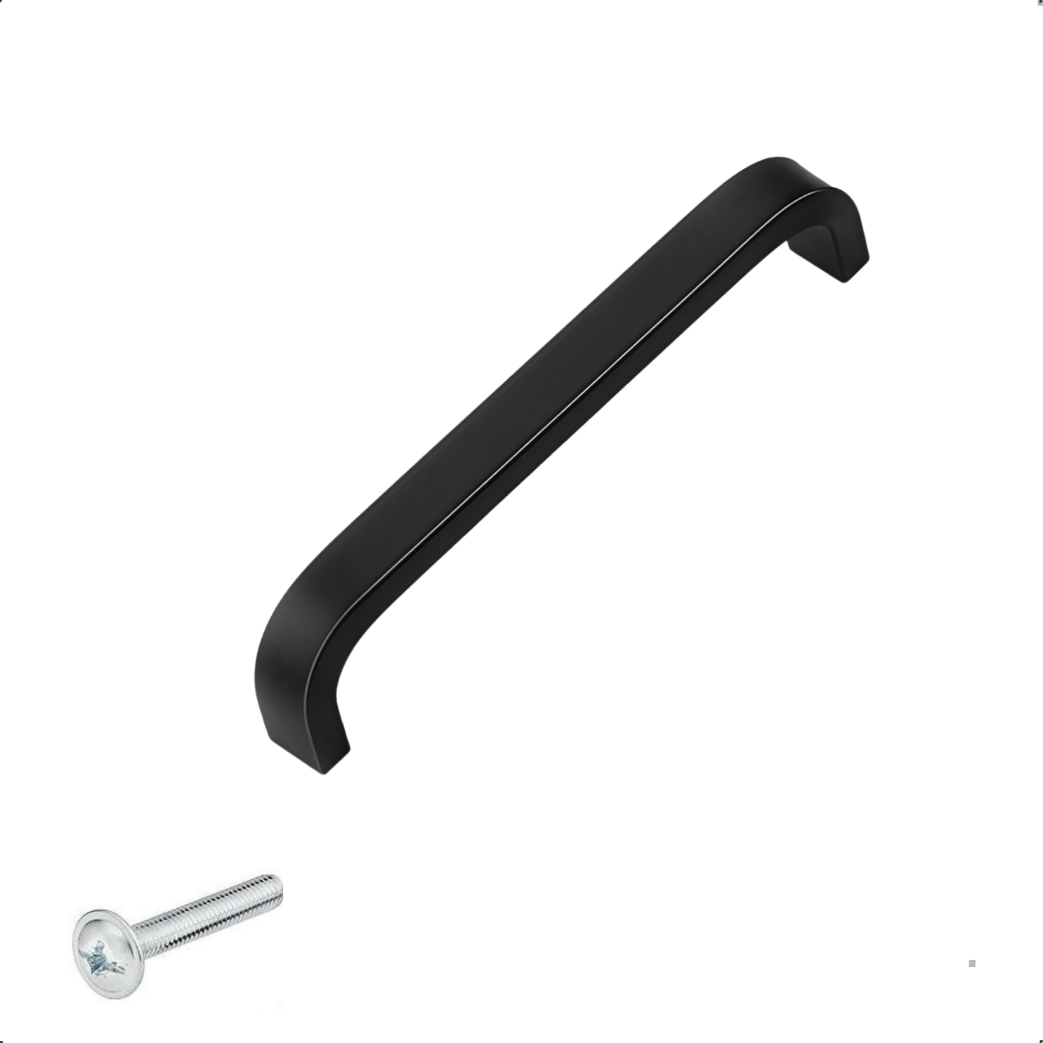 Handgreep York 96 mm Rvs Zwart