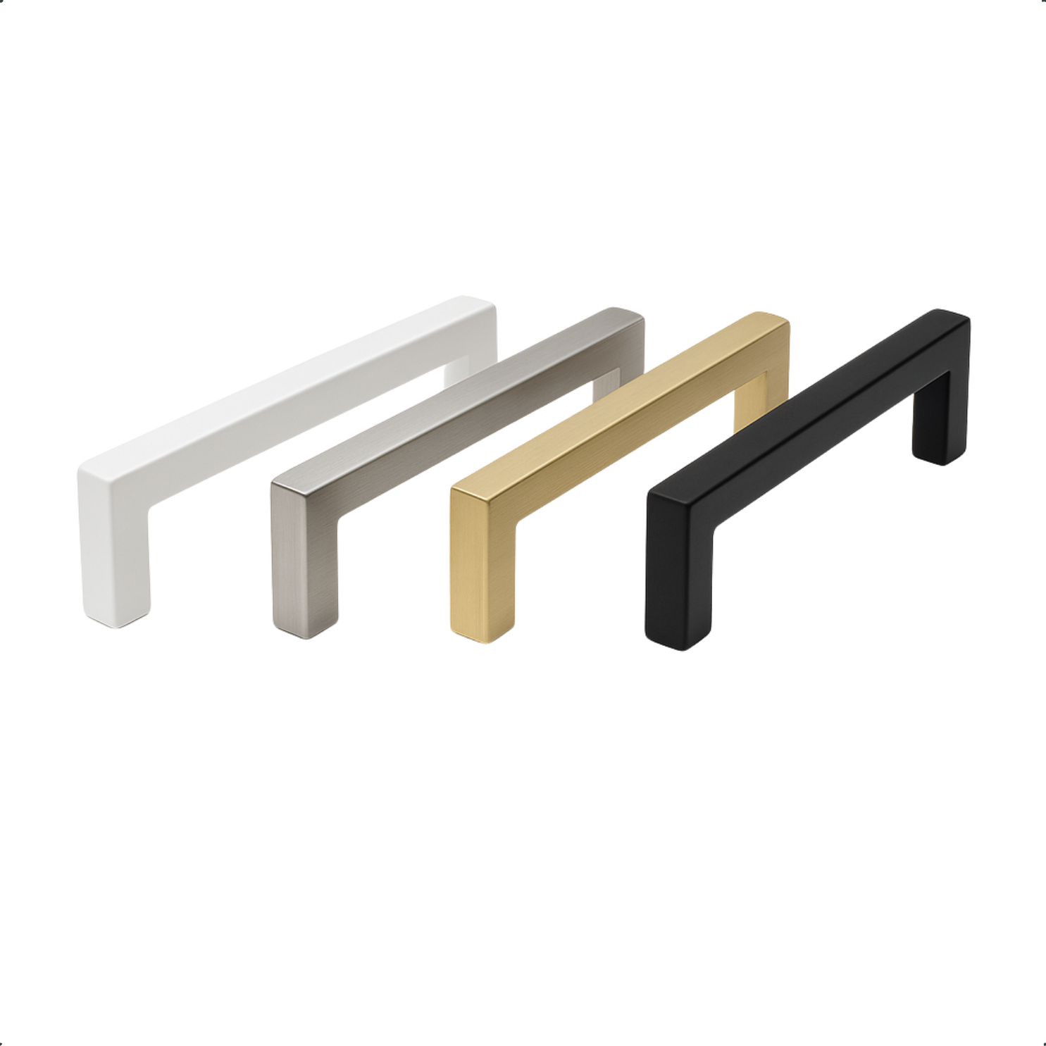 Handle Stainless steel 128 mm Modern