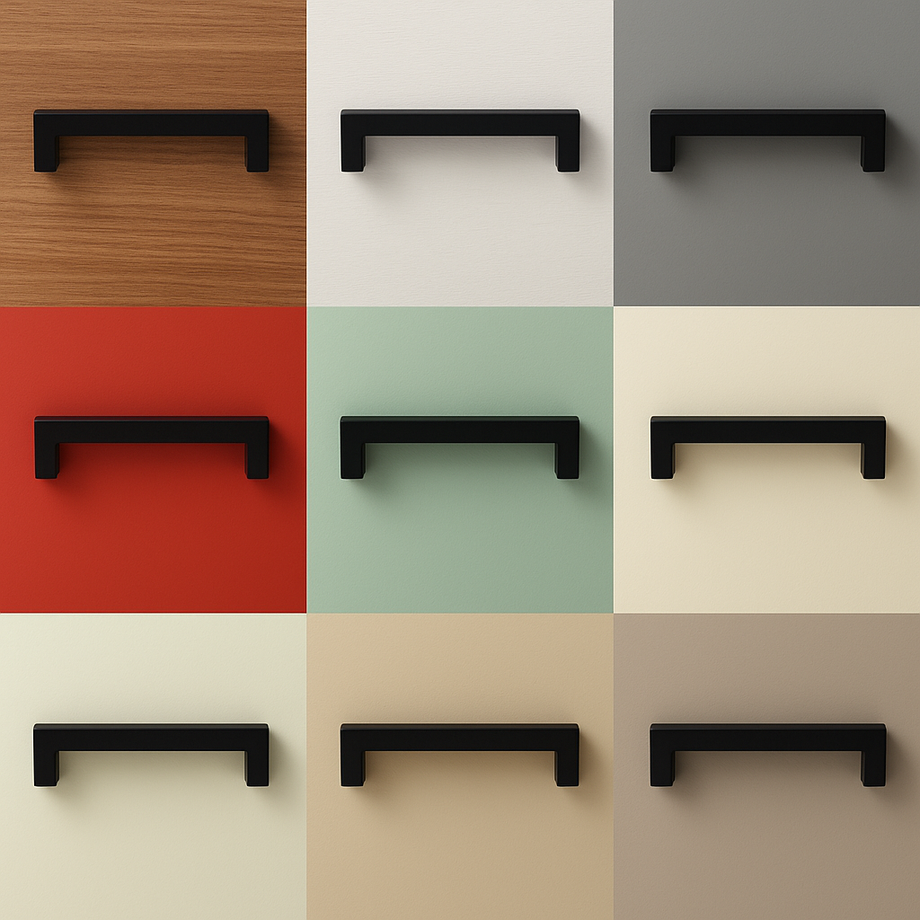 Handle Black 192 mm Modern