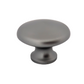 20x Door Knob Macon 27 mm Gray