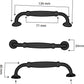 Handle Classic 128 MM Black