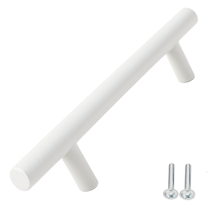 Denver handle 128 mm stainless steel white