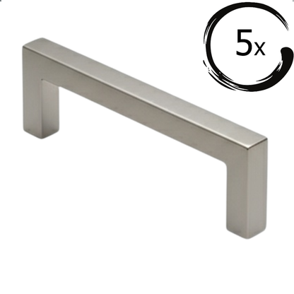 5X Handgreep Dallas 160 mm RVS