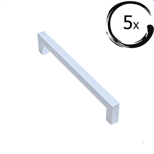 5X Handgreep Twig 96MM Wit