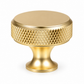 Deurknop 30mm Aluminium Goud – Lowell