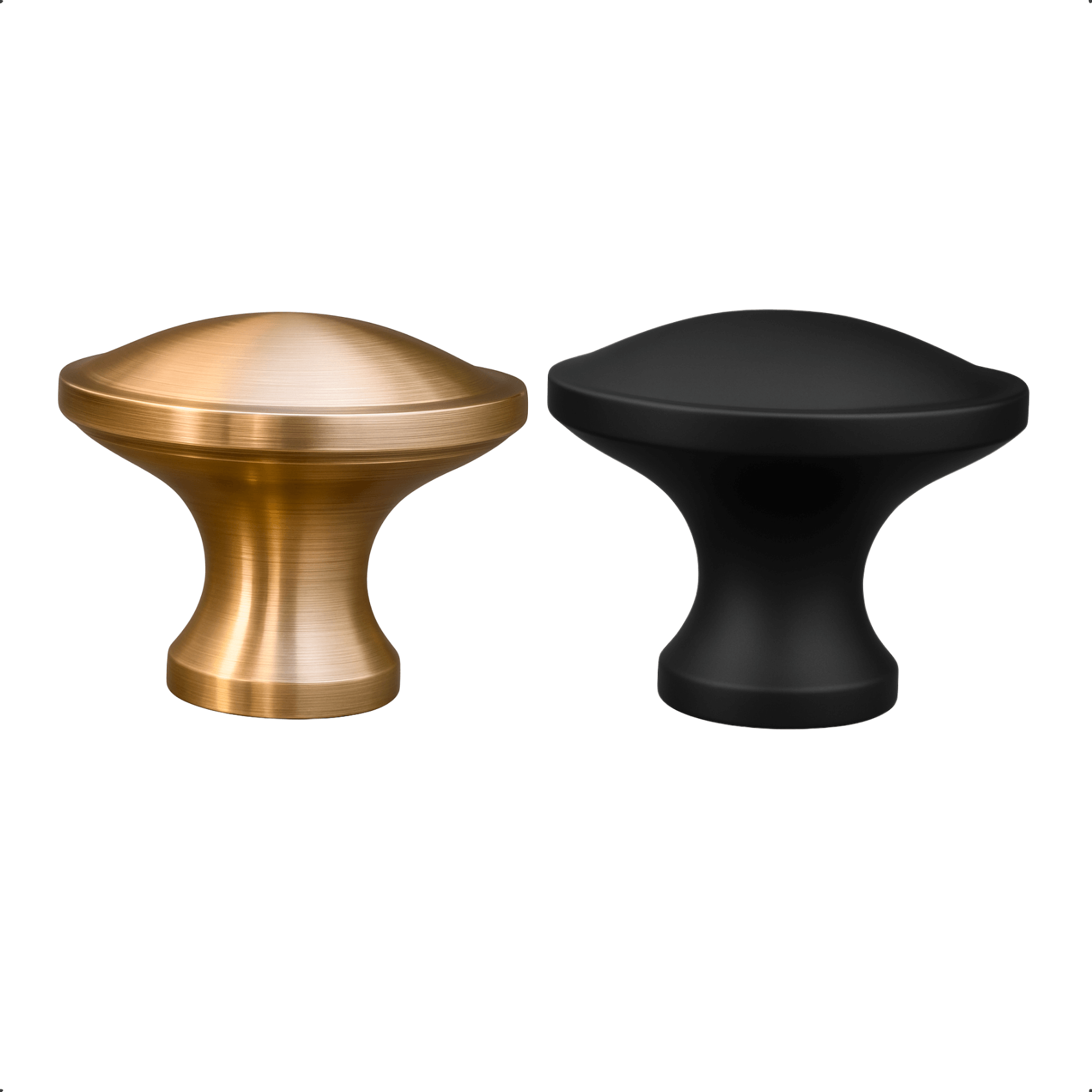 10X Deurknop 32mm Goud – Rapid - BY MJM - GMJ92-10