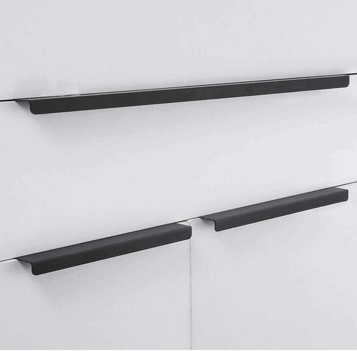 10X Handgreep 128mm Aluminium Zwart – Fargo - BY MJM - GMJ32-10