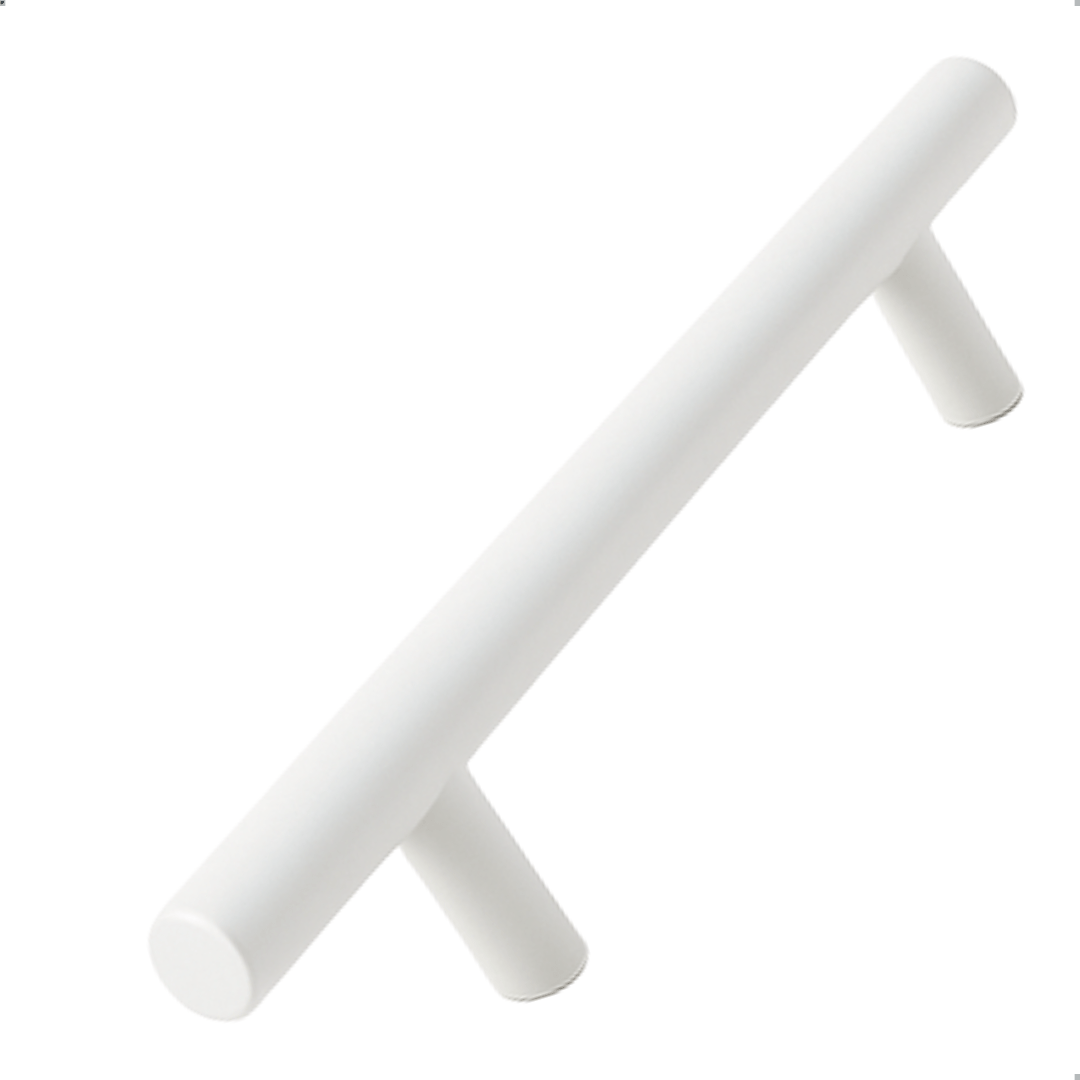 10X Handgreep 128mm RVS Wit – Denver - BY MJM - GMJ56-10