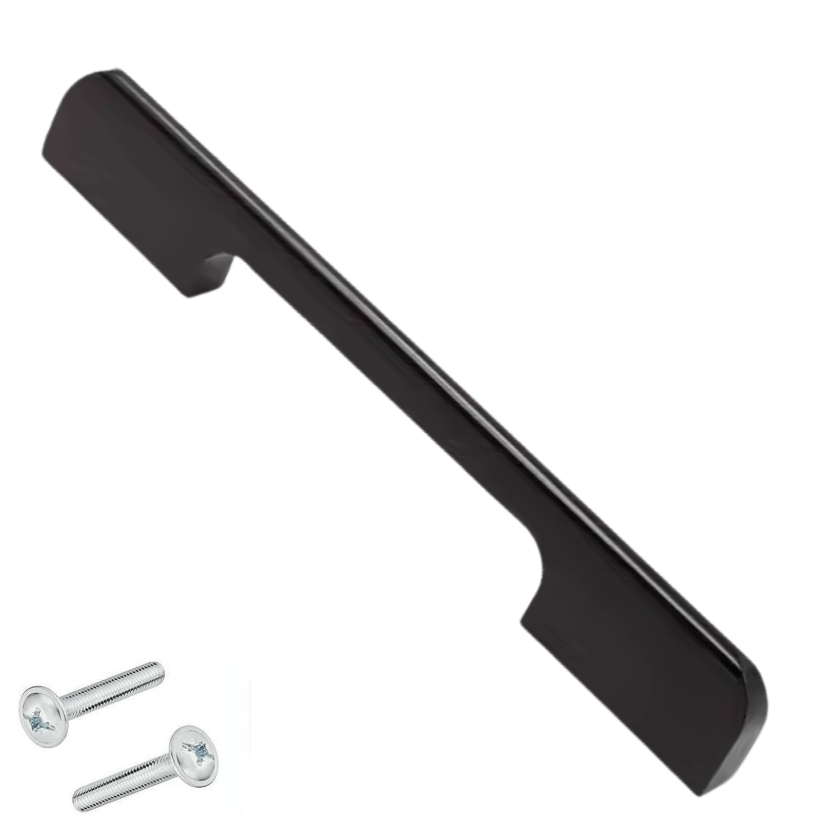 10X Handgreep 128mm/160mm Aluminium Zwart – Seattle - BY MJM - GMJ03-10