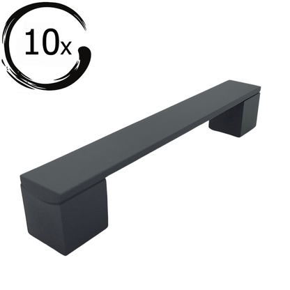 10X Handgreep 160mm Aluminium Zwart – Austin - BY MJM - GMJ15-10