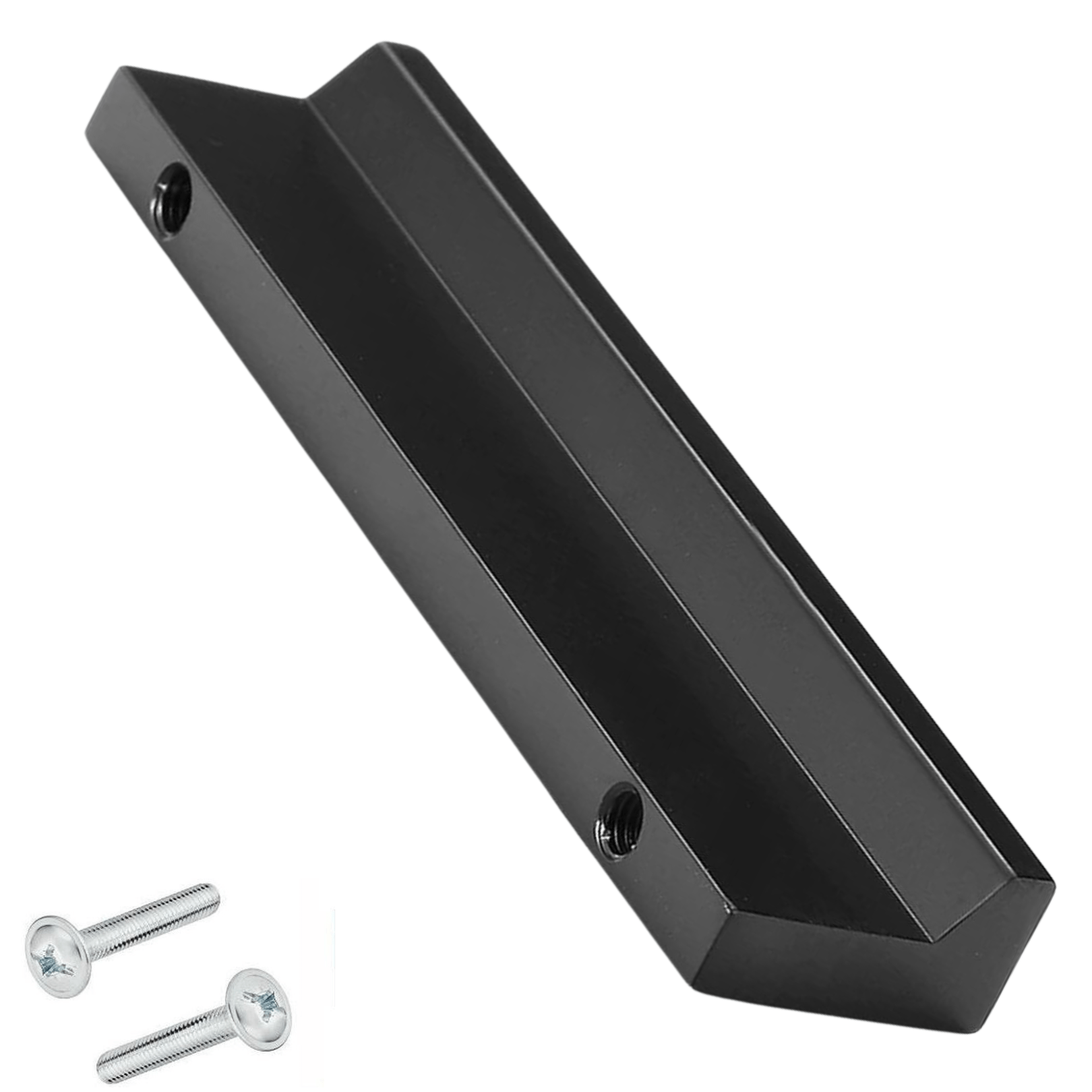 10X Handgreep 160mm Aluminium Zwart – Reno - BY MJM - GMJ68-10