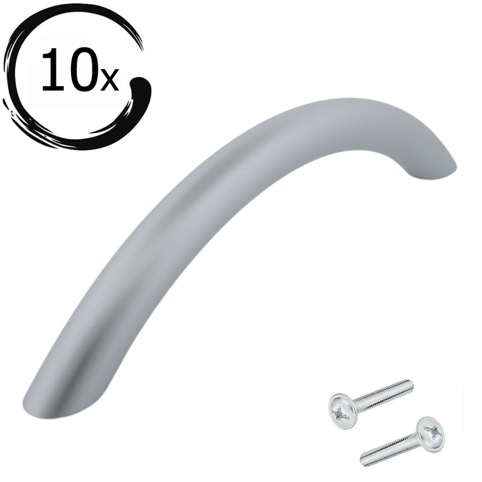 10X Handgreep 96mm Aluminium – Chicago - BY MJM - GMJ69-10