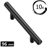 10X Handgreep 96mm RVS Zwart – Denver - BY MJM - GMJ110-10