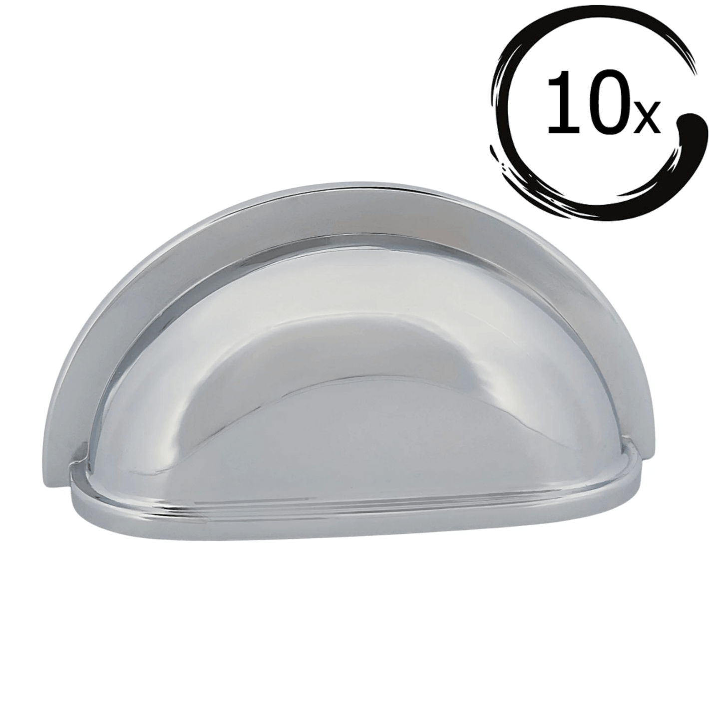 10X Komgreep 76mm Chroom – Columbia - BY MJM - GMJ81-10