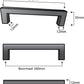 Handgreep Dallas 160 mm RVS Wit