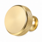 Deurknop 30mm Aluminium Goud – Lowell
