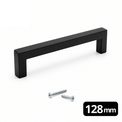 Handle 128mm Stainless Steel Black – Dallas