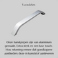 Handle Modern Aluminum matt 160 MM