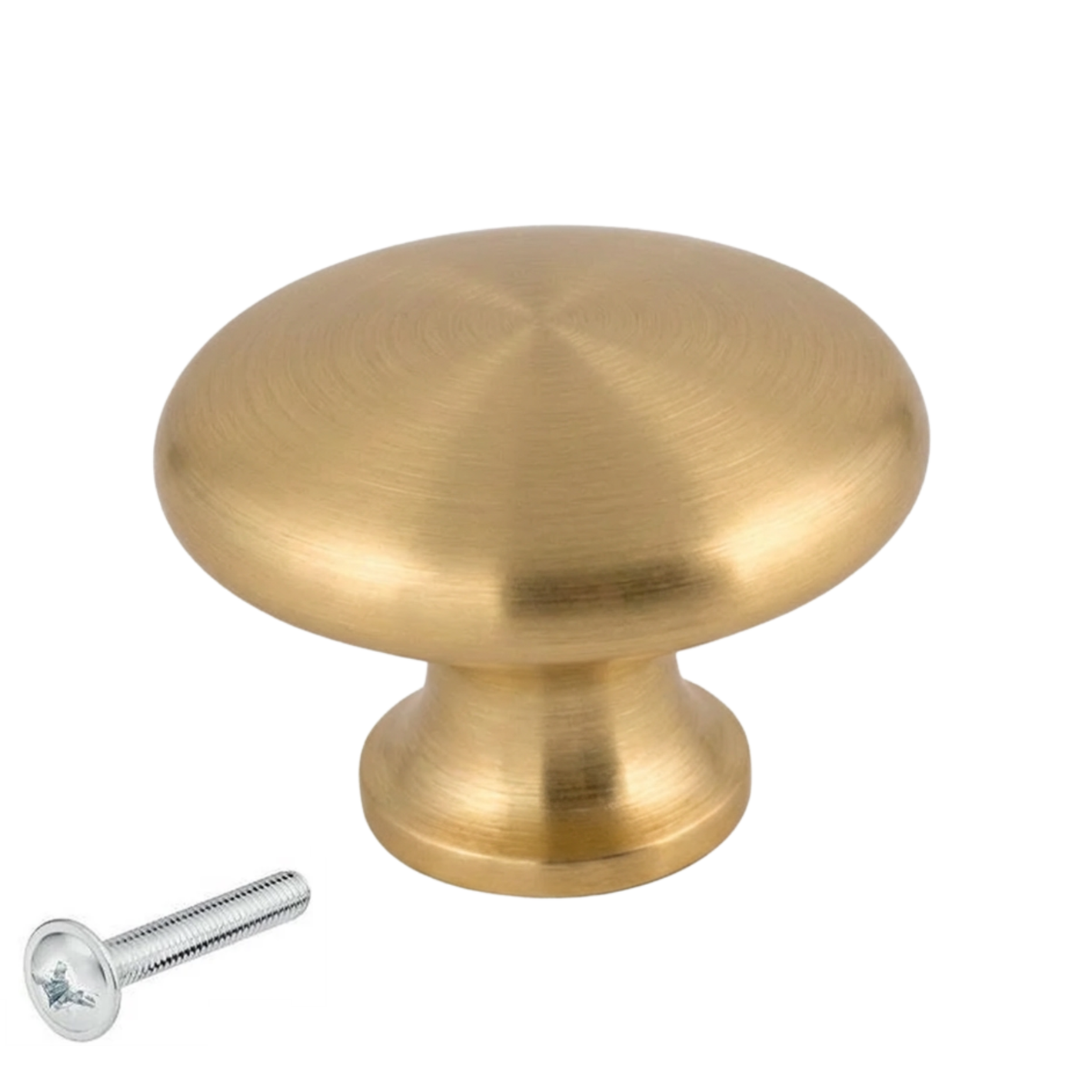 Door knob Macon 27 mm Gold