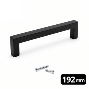 Handle 192mm Stainless Steel Black – Dallas