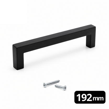 Handle 192mm Stainless Steel Black – Dallas