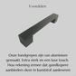 Handle Black 128 mm Modern
