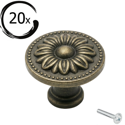 Furniture knob Orleans Bronze