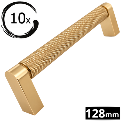 10X Handle 128mm Stainless Steel Gold – Miami