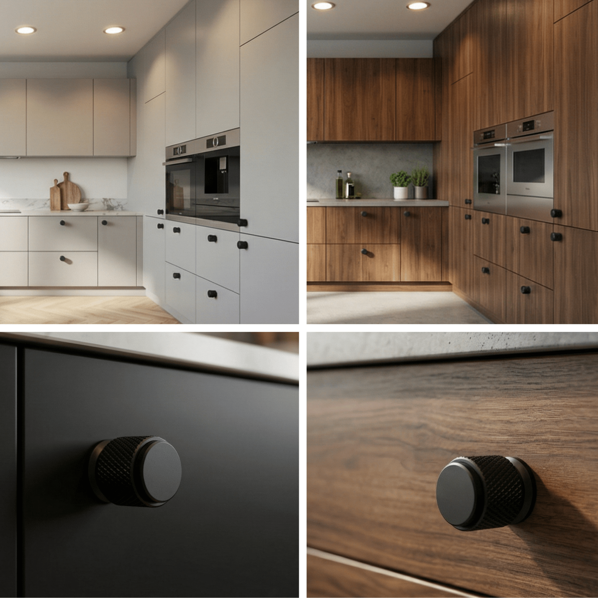 20X Deurknop 20mm Zwart – Dodge - BY MJM - GMJ95-20