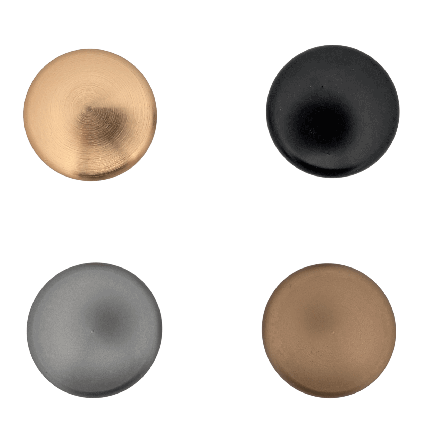 20X Deurknop 27mm Brons – Macon - BY MJM - GMJ50-20