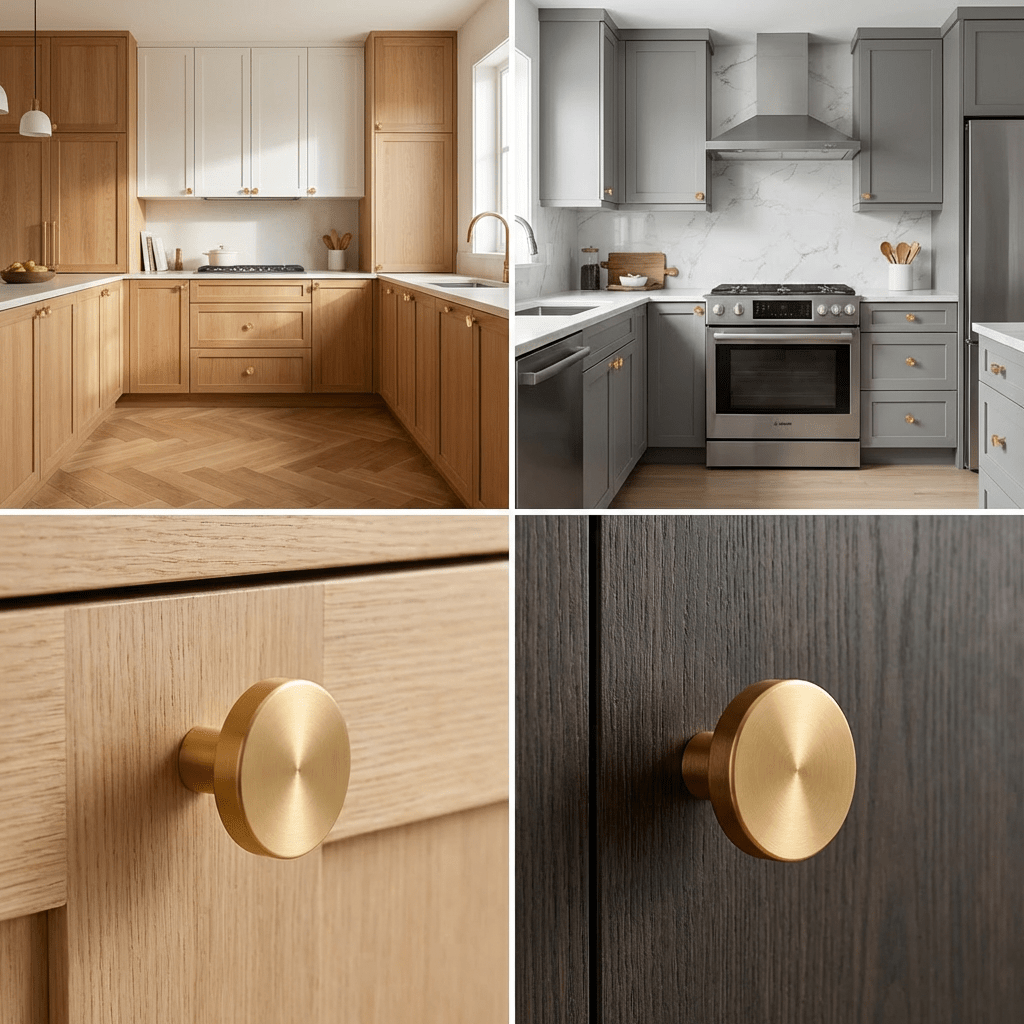 20X Deurknop 30mm Goud – Harbor - BY MJM - GMJ79-20