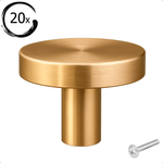 20X Deurknop 30mm Goud – Harbor - BY MJM - GMJ79-20