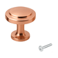 20X Deurknop 32mm Rose Goud – Memphis - BY MJM - GMJ25-20