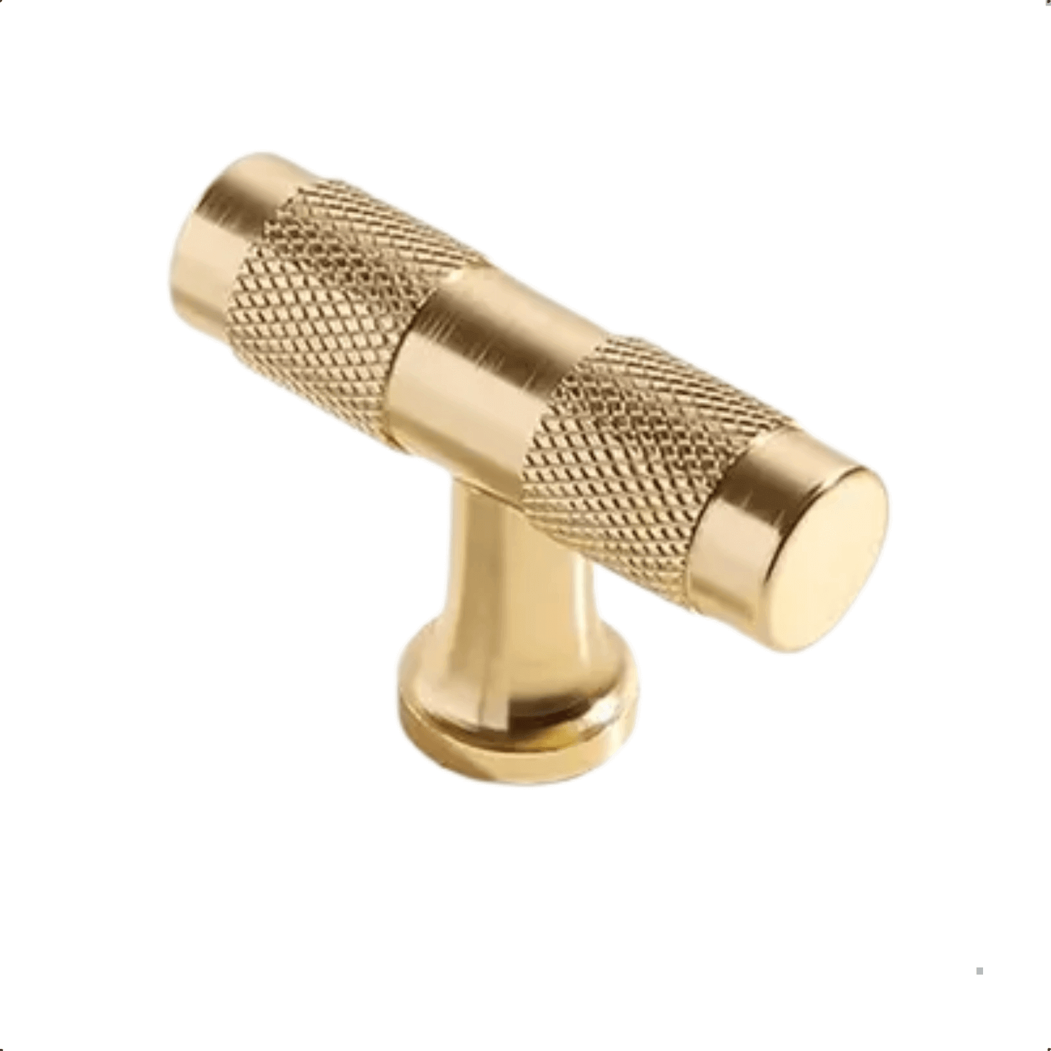 20X Deurknop 50mm Aluminium Goud – Erie - BY MJM - GMJ102-20