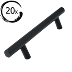 20X Handgreep 96mm RVS Zwart – Denver - BY MJM - GMJ110-20