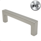 Handle Stainless steel 192 mm Modern