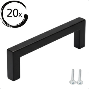 20X Dallas Handle 96 mm Stainless Steel Black