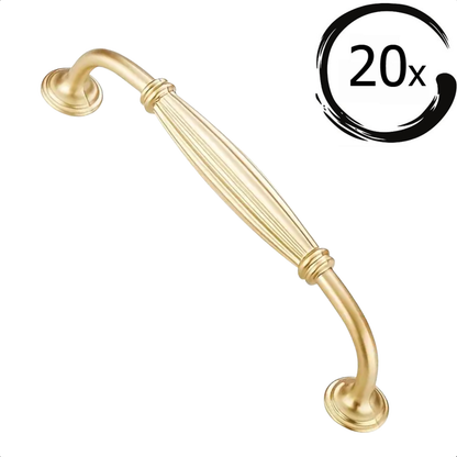 20X Handgreep Norfolk 128 mm Goud