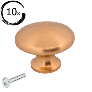10X Deurknop Macon 27 mm Goud