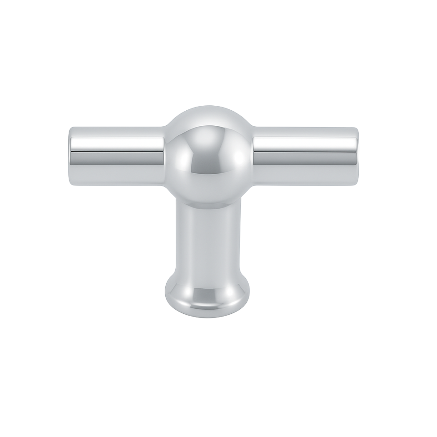 Furniture knob T-Handle black