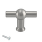 Furniture knob T-Handle black