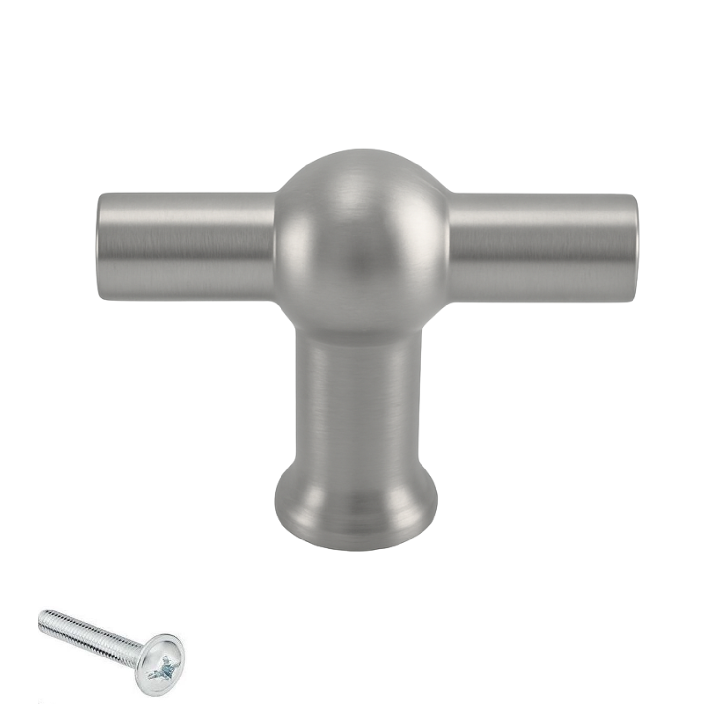 Furniture knob T-Handle black