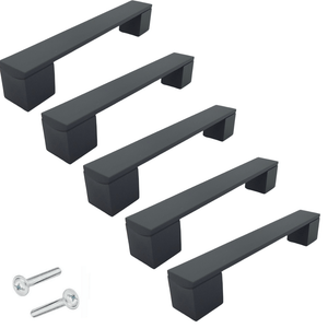 5X Austin 128 mm Aluminium Zwart