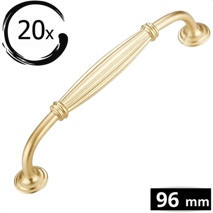 20X Handgreep 96mm RVS Goud – Norfolk