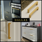Handgreep Dallas 160 mm RVS Goud