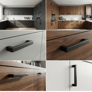 5X Handgreep 224mm RVS Zwart – Dallas - BY MJM - GMJ86-5