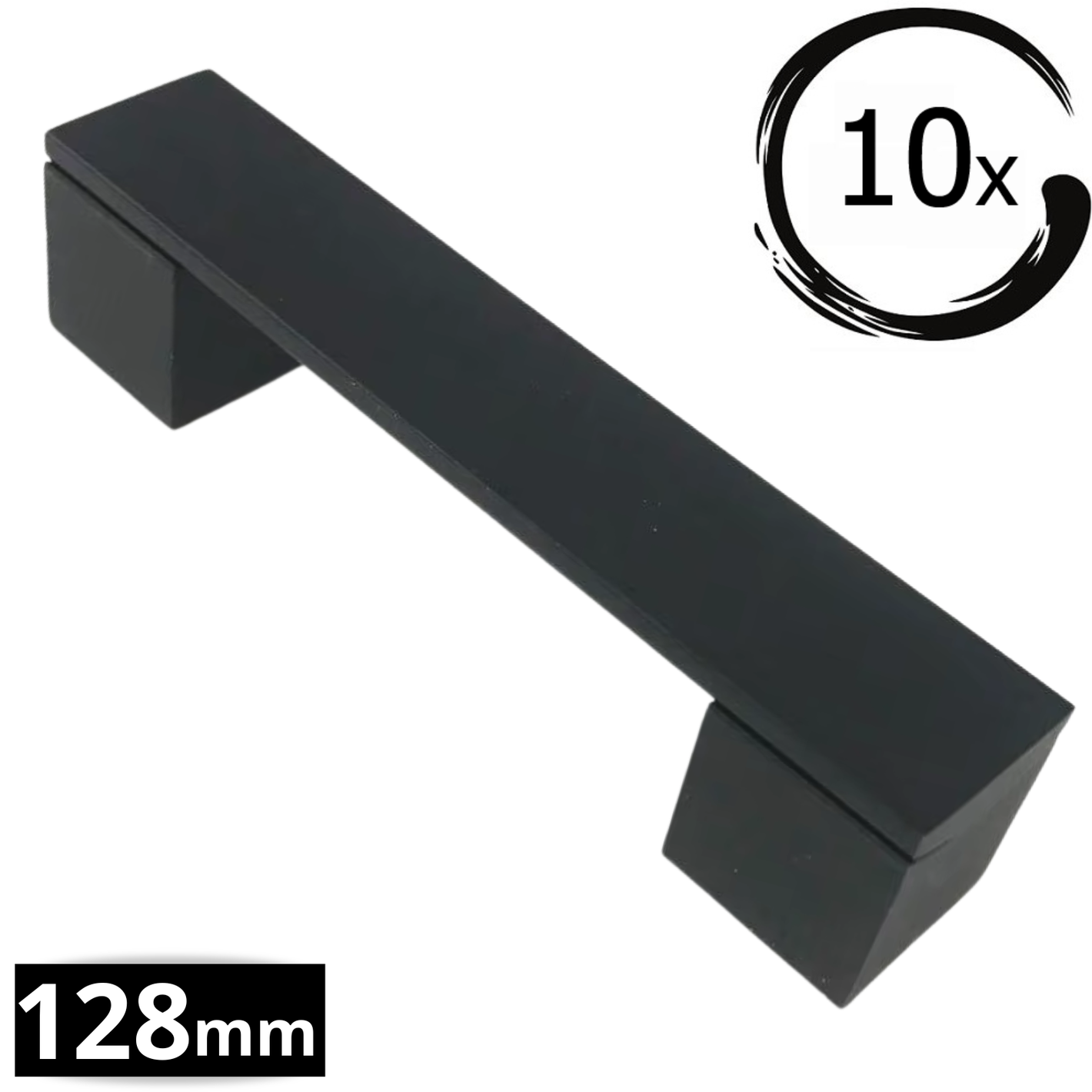 10X Handle Austin 128 mm Aluminum Black