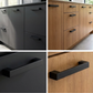 Handle Black 128 mm Modern