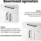 Handle Modern Aluminum matt 160 MM