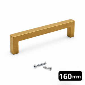 Griff 160 mm Edelstahl Gold – Dallas